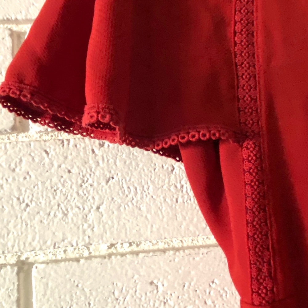 Zara Rust Orange/Red Skort Jumper - Picture 5 of 7